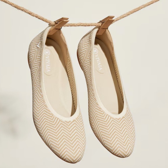 Vivaia Shoes - VIVAIA Almond-Toe Ballet Flats (Tamia 2.0) Size 39